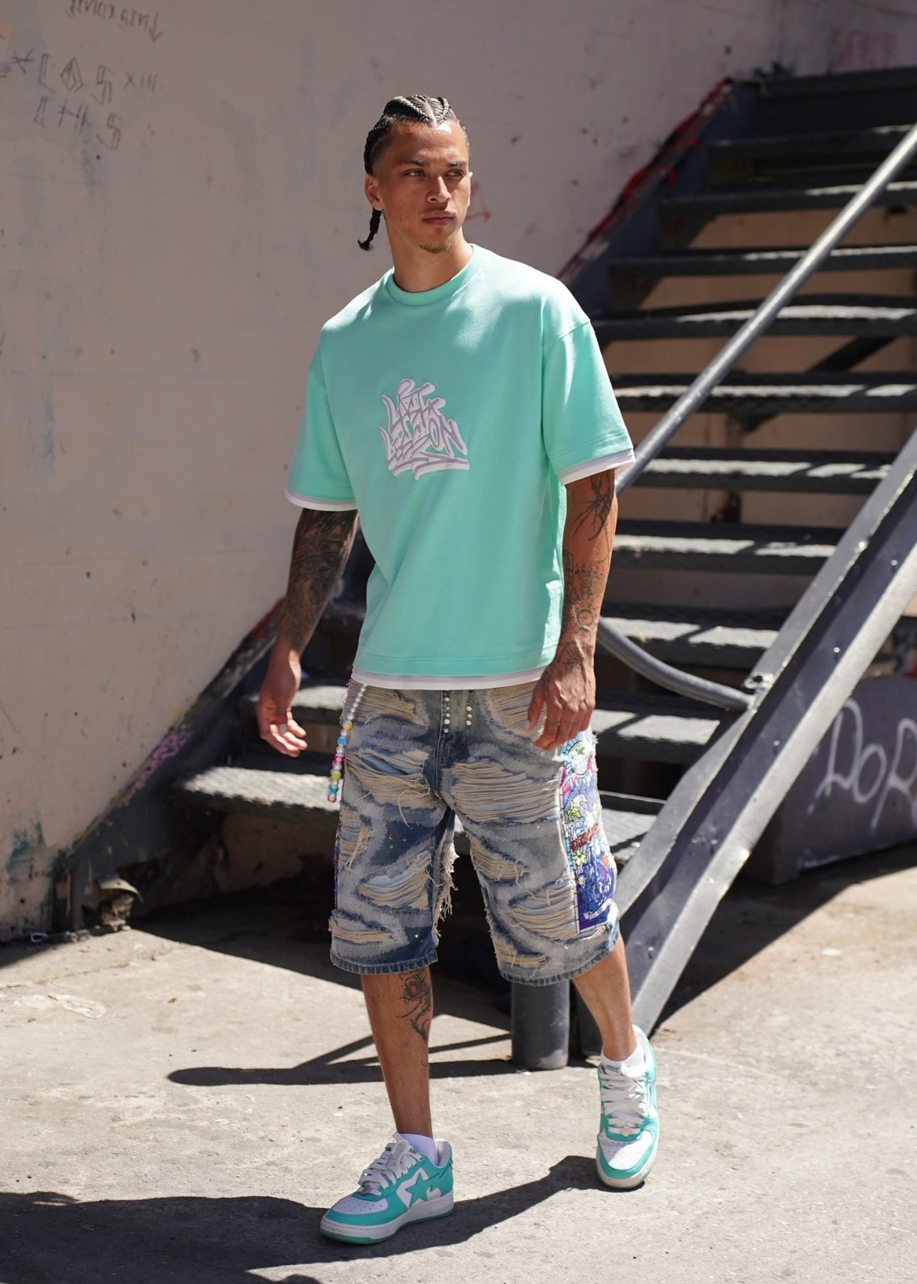 Graffiti 3 Layer T-Shirt