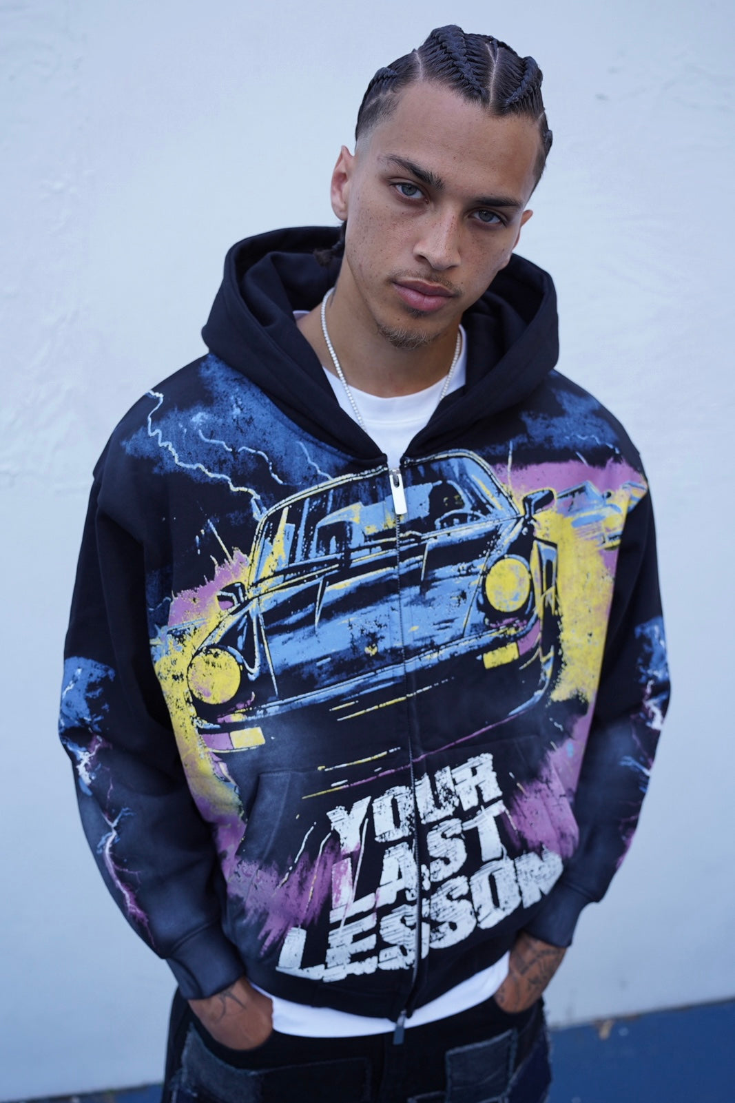 Black Car Hoodie