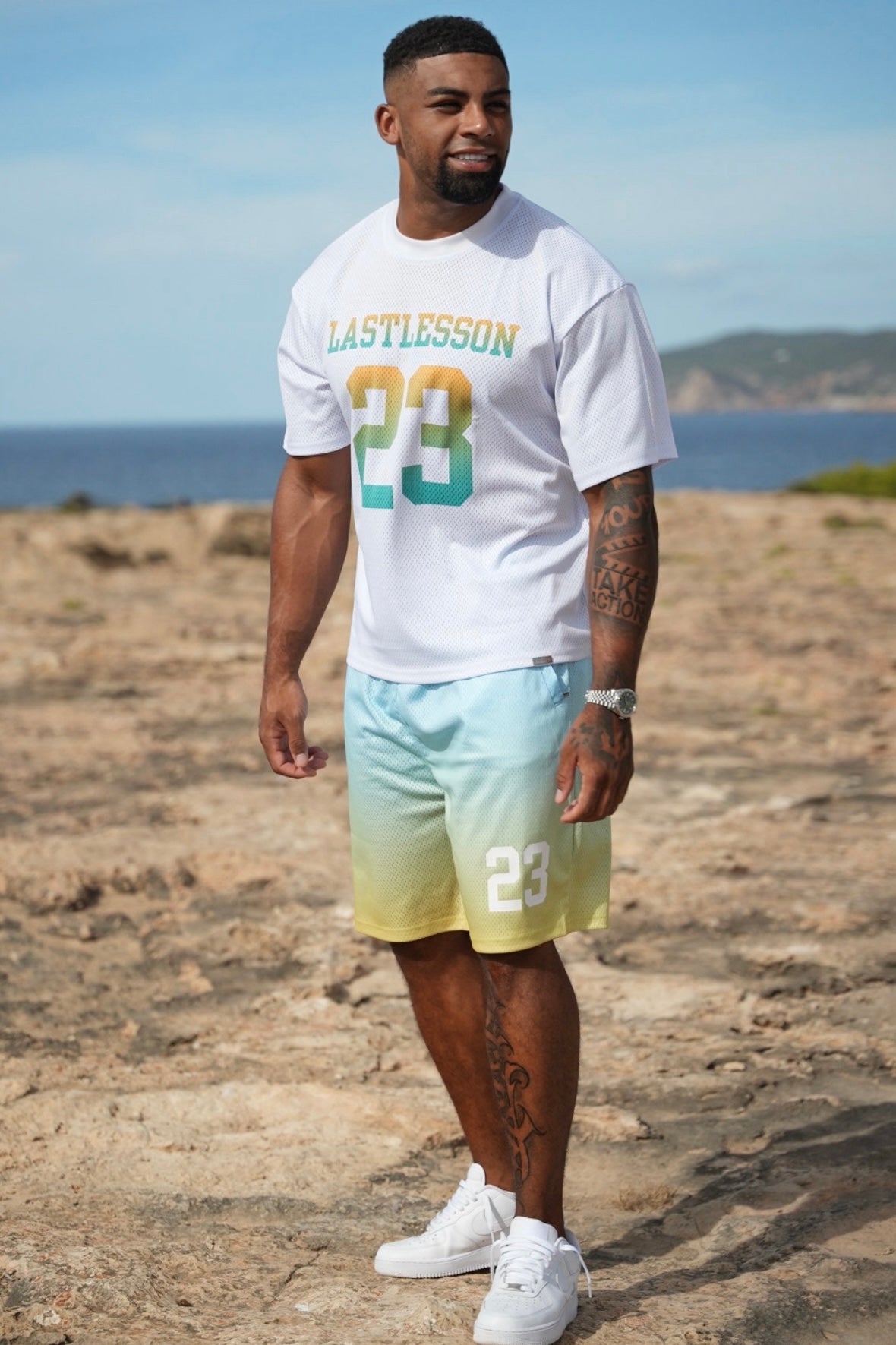 Gradient Mesh Shorts