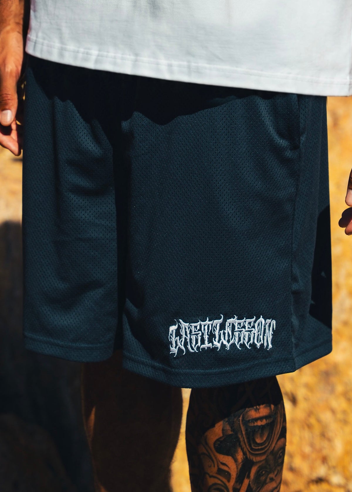 Mesh Shorts Dark Blue