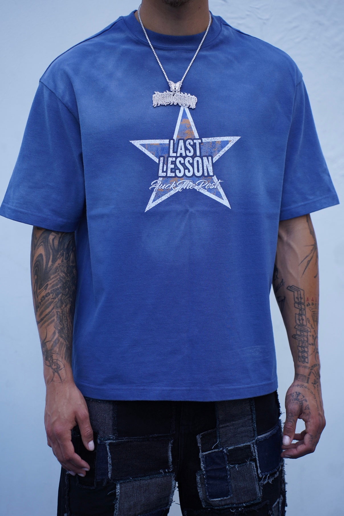 Blue Washed Star T-Shirt