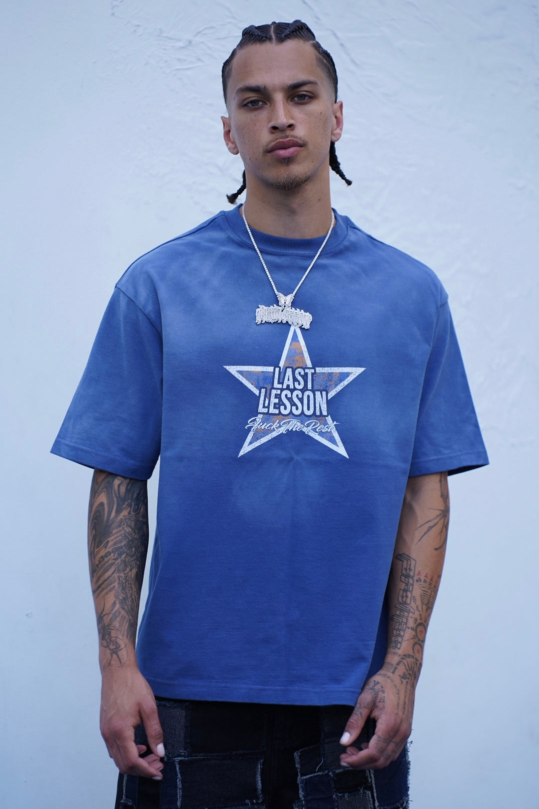 Blue Washed Star T-Shirt