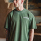 Army Green Script T-Shirt