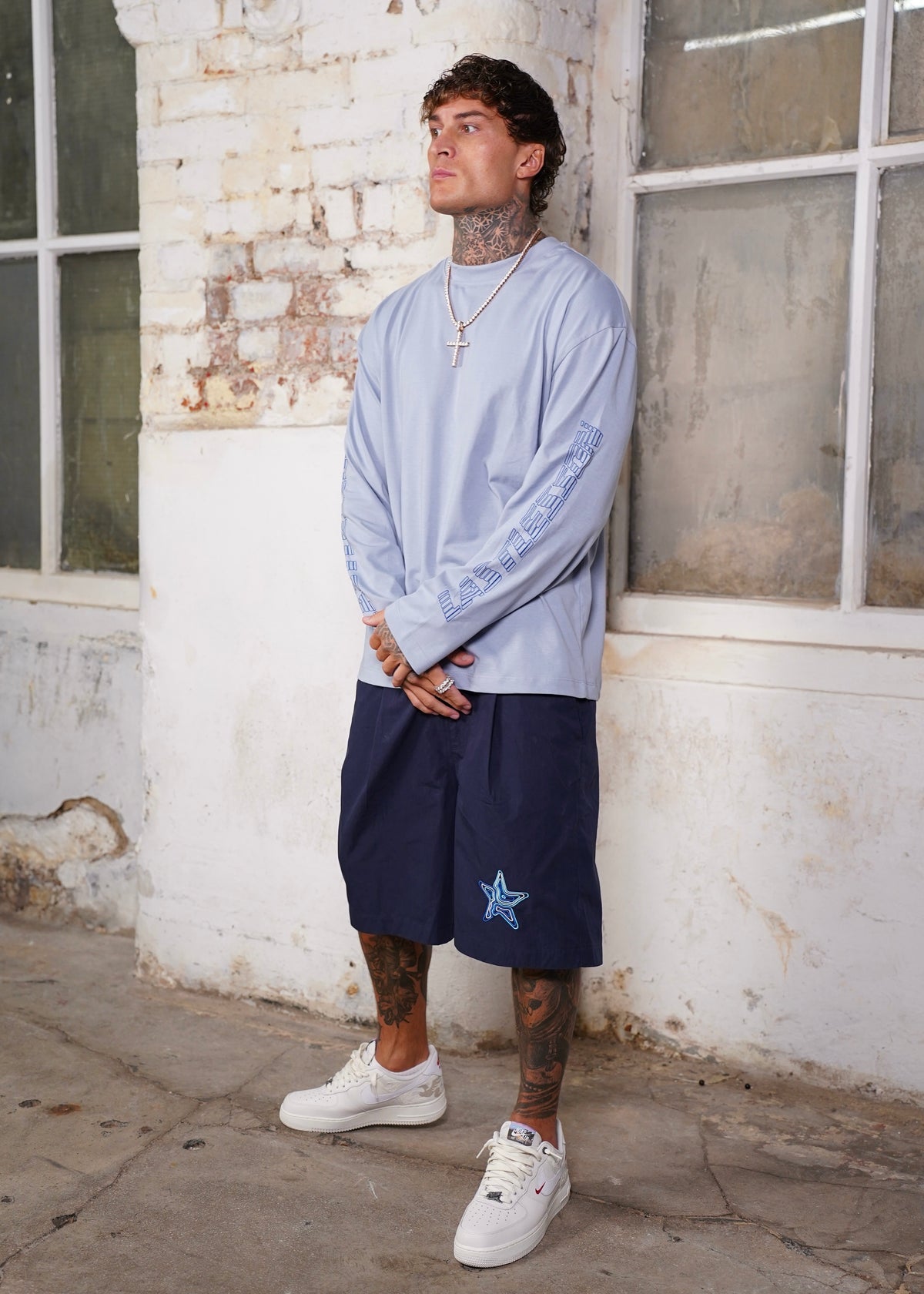 Light Blue Summer L/S T-Shirt