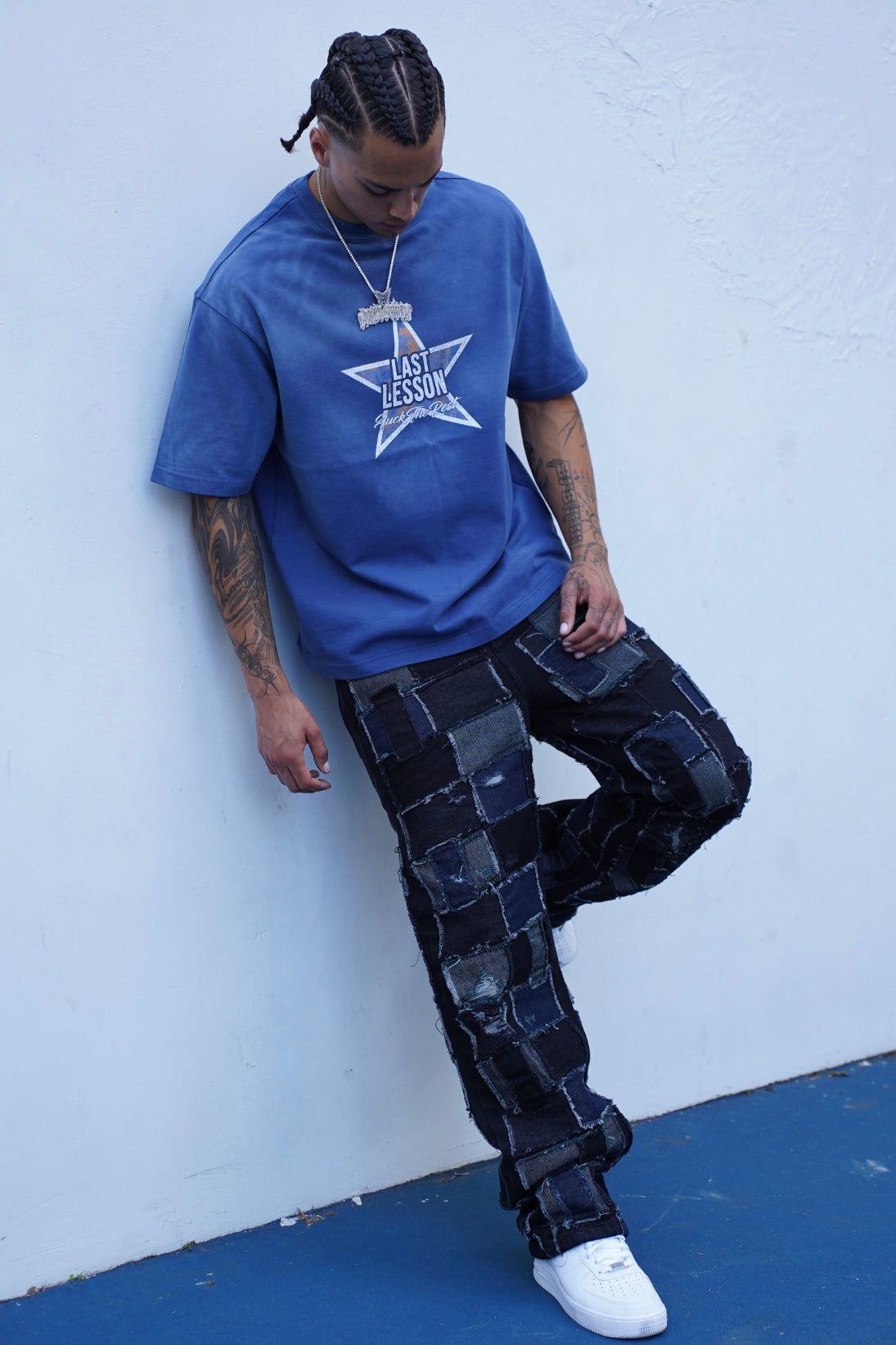 Blue Washed Star T-Shirt
