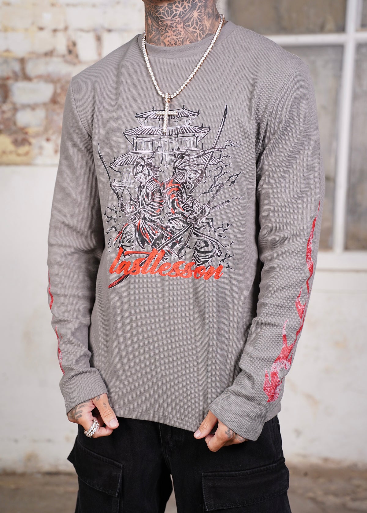 Samurai Waffle L/S T-Shirt