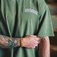Army Green Script T-Shirt