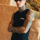 - Ribbed Vest Black