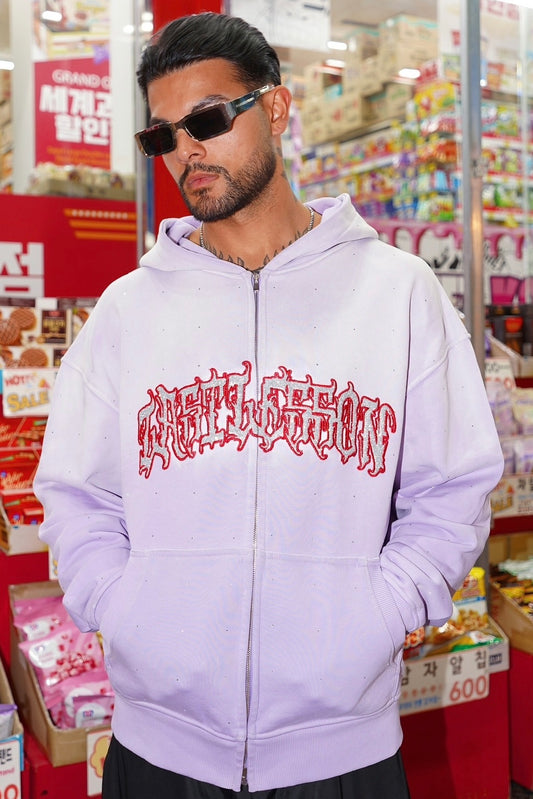 Script VVS Hoodie Purple