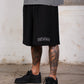 Pleated Script Shorts