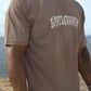 Brown Script T-Shirt