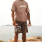 Brown Script T-Shirt