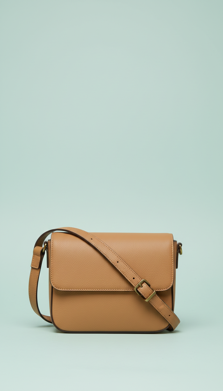 Sandstone tan crossbody bag